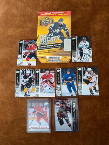 Box Upperdeck nhl 2021-22 extended series hockycards beschikbaar voor biedingen