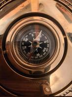Prachtige Koper/Messing kompas. Super mooi. 15 cm/6 cm hoog., Watersport en Boten, Ophalen of Verzenden, Gps of Kompas