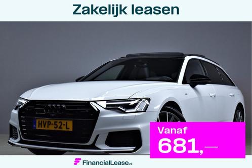 Audi A6 Avant 55 TFSI e 367pk Quattro S-Line Competition Pan, Auto's, Audi, Bedrijf, Lease, Financial lease, A6, 360° camera, ABS