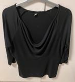 Yoek top / blouse  zwart maat M zgan., Ophalen of Verzenden, Zo goed als nieuw, Maat 42/44 (L), Zwart