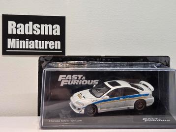 Honda Civic Coupe Ej6 - Fast & Furious - 1:43 Altaya hachett beschikbaar voor biedingen