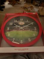 PSV Stadion Wandklok - Nieuw, Ophalen of Verzenden, Nieuw, Analoog, Wandklok