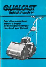 Qualcast maaier boeken, Ophalen of Verzenden, Zo goed als nieuw, Folder