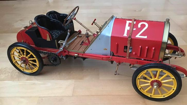 Pocher Fiat F2 schaal 1:8, Hobby en Vrije tijd, Modelauto's | 1:5 tot 1:12, Zo goed als nieuw, Auto, Ophalen