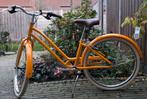 Stadsfiets kind Elops 500 oker geel 24 inch, Fietsen en Brommers, Fietsen | Dames | Omafietsen, Minder dan 47 cm, Ophalen of Verzenden