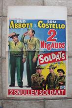 filmaffiche Abbott and Costello Buck Privates filmposter, Verzamelen, Posters, Ophalen of Verzenden, A1 t/m A3, Zo goed als nieuw