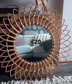 Rotan spiegel, Ophalen of Verzenden, Rechthoekig, Minder dan 50 cm, Minder dan 100 cm