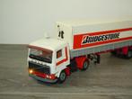 Volvo F10 Truck & Trailer Bridgestone - Tekno 1:50, Hobby en Vrije tijd, Modelauto's | 1:50, Gebruikt, Bus of Vrachtwagen, Verzenden