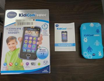 Kiddicom max beschikbaar voor biedingen