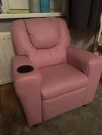Rose kinder fauteuil, Huis en Inrichting, Fauteuils, Ophalen, Zo goed als nieuw, Minder dan 75 cm, 50 tot 75 cm