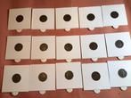Koperen centen 1952 Prachtig, 15 stuks., Postzegels en Munten, Munten | Nederland, Verzenden, Koningin Juliana, 1 cent