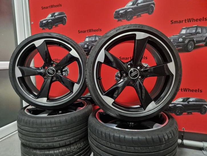 19 inch ORIGINEEL AUDI S-LINE ROTOR A3 A4 A5 A6 A7 VELGEN, Auto-onderdelen, Banden en Velgen, Banden en Velgen, 19 inch, 235 mm