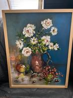 Schilderij bloemen, Antiek en Kunst, Ophalen of Verzenden