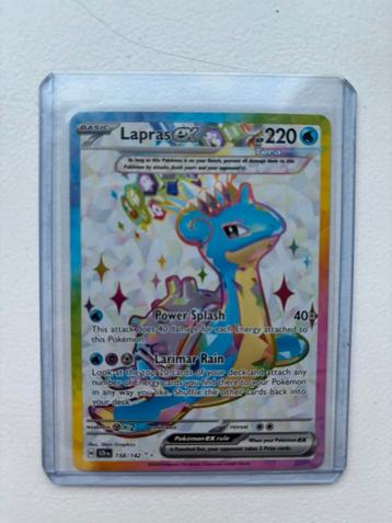 Lapras EX-158/142-Near mint-Stellar Crown beschikbaar voor biedingen