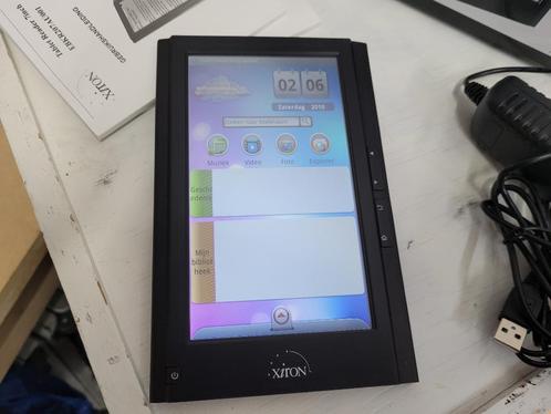 e-book reader nieuwstaat android, Computers en Software, E-readers, Zo goed als nieuw, Bluetooth, Touchscreen, Audio, Uitbreidbaar geheugen