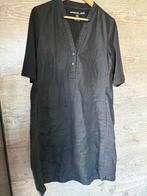 SANDWICH ZWART LINEN TUNIEK, MAAT; L/XL, Kleding | Dames, Zwart, Maat 42/44 (L), Ophalen of Verzenden, Zo goed als nieuw