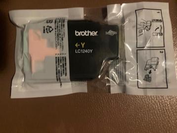 Te Koop : Brother LC1240Y cartridge (Geel) beschikbaar voor biedingen