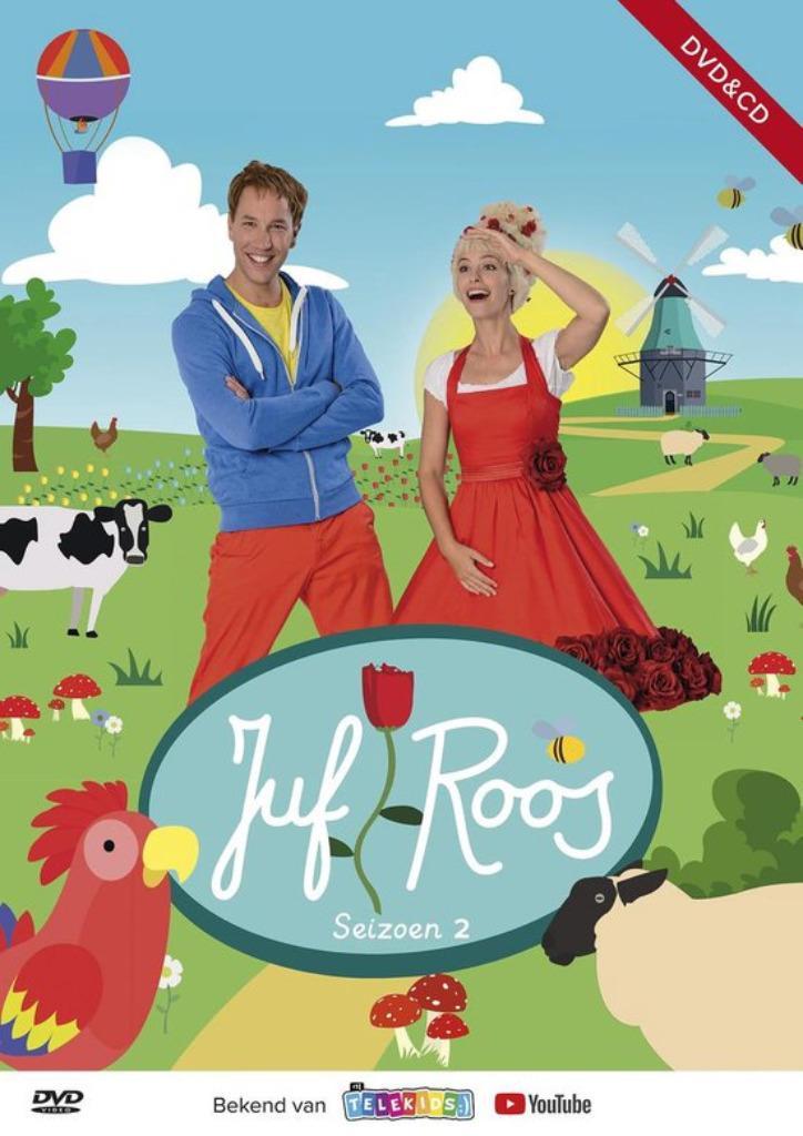 Juf Roos - Seizoen 2 (DVD+CD), Sealed en Origineel, Cd's en Dvd's, Dvd's | Kinderen en Jeugd, Nieuw in verpakking, Tv fictie, Avontuur