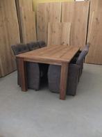 Teak eettafel van oud teak hout, Ophalen, Nieuw