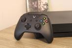 Xbox One X 1TB 8K + 1 Controller + 9 Spellen, Met games, Ophalen of Verzenden, Zo goed als nieuw, 1 TB
