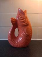 Nieuw perfekte staat, Vis vaas, oranje, 32 cm hoog, Ophalen of Verzenden, Nieuw