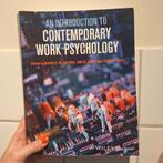 Contemporary work psychology studieboek, Ophalen of Verzenden, Zo goed als nieuw