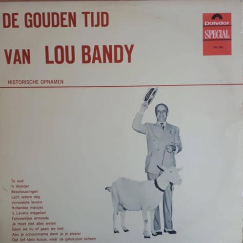 Lou Bandy – De Gouden Tijd Van Lou Bandy, Cd's en Dvd's, Vinyl | Nederlandstalig, Gebruikt, Levenslied of Smartlap, Overige formaten
