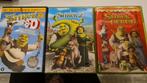3 dvd s Shrek, Alle leeftijden, Ophalen of Verzenden, Zo goed als nieuw, Tekenfilm