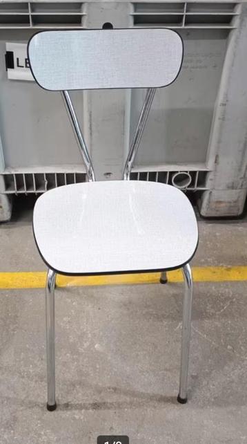retro formica stoel - keukenstoel beschikbaar voor biedingen