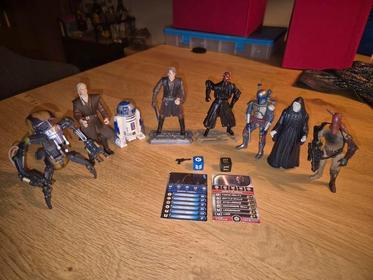 Star Wars Galactic Battle Game Figuren Set Hasbro, Kinderen en Baby's, Speelgoed | Actiefiguren, Gebruikt, Ophalen of Verzenden
