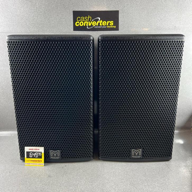 Martin Audio Blackline X8 Passief 2way speakersset | 384901, Audio, Tv en Foto, Luidsprekers, Zo goed als nieuw, Center speaker