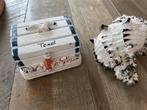 Decoratieve Texel Souvenir Doos & Schelp, Huis en Inrichting, Ophalen, Zo goed als nieuw