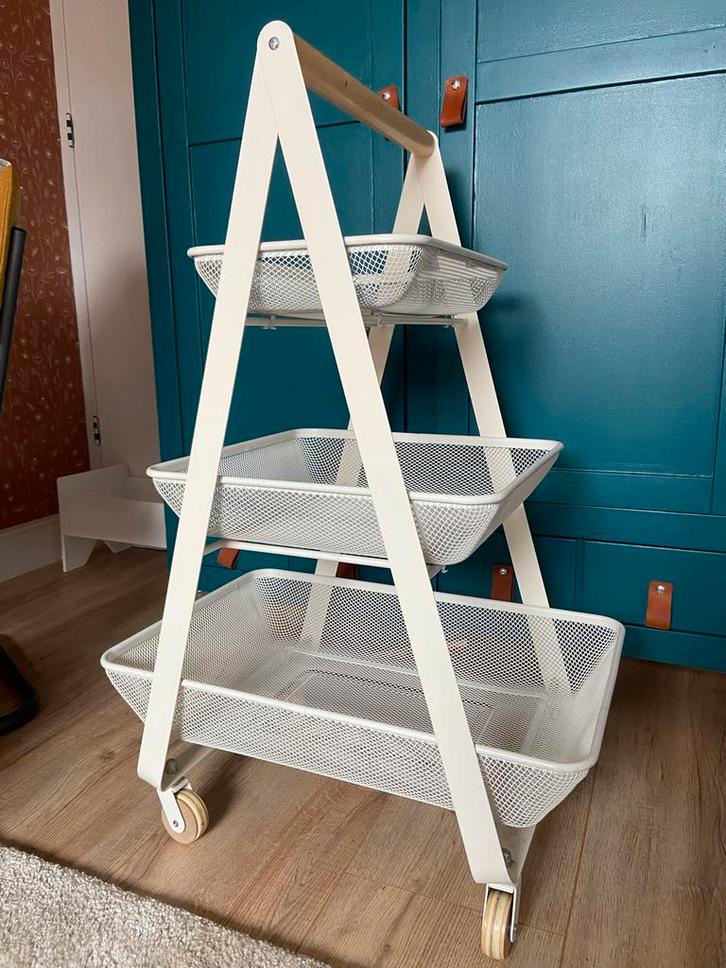 RISATORP serveerwagen, keukentrolley, Huis en Inrichting, Keuken | Keukenbenodigdheden, Gebruikt, Ophalen