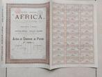 Antiek 19de eeuws aandeel Belgisch Congo, Africa, 1899, Antiek en Kunst, Ophalen of Verzenden