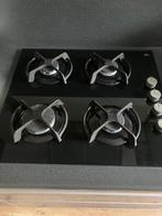 Inbouw 4-pits gasfornuis en roestvrijstalen afzuigkap, Witgoed en Apparatuur, Fornuizen, Ophalen, Gebruikt, Minder dan 85 cm, 4 kookzones