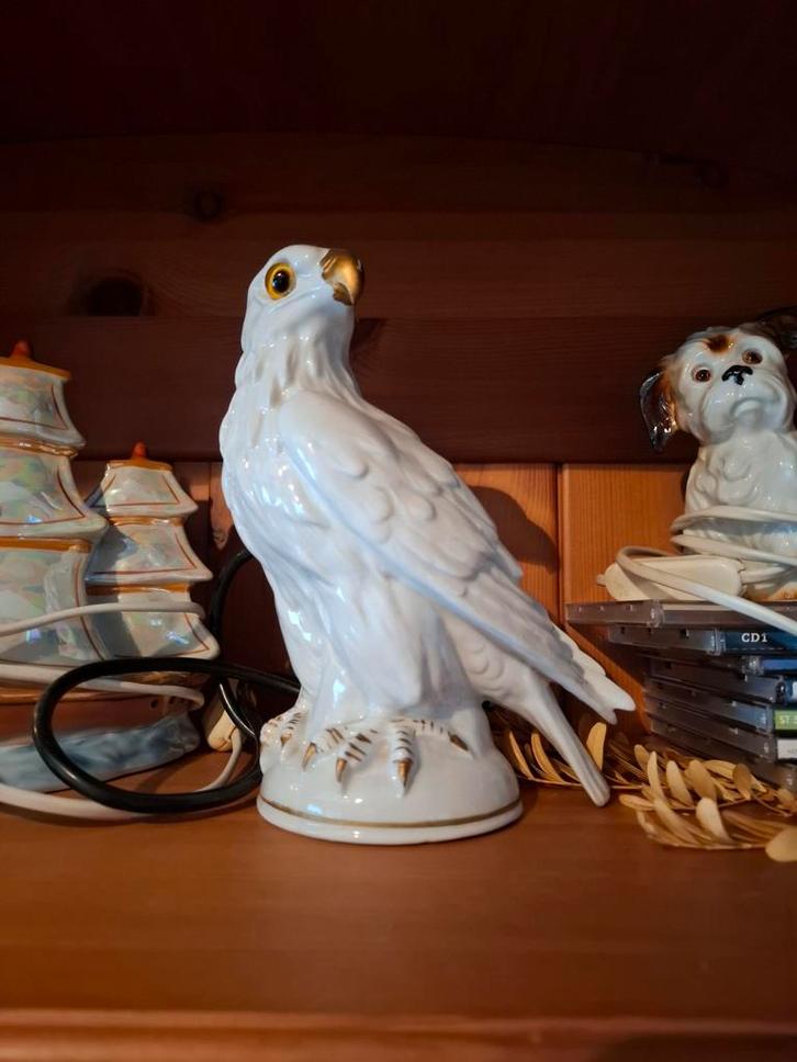 Parfumlamp witte arend, Antiek en Kunst, Antiek | Porselein, Ophalen of Verzenden