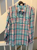 ZACHT CHECK KATOEN BLOUSE, MAAT; XL, Kleding | Dames, Blouses en Tunieken, Ophalen of Verzenden, Nieuw, Maat 46/48 (XL) of groter
