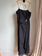 Elegante galajurk met strass - zgan, Ophalen of Verzenden, Zo goed als nieuw, Zwart