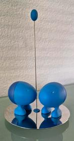 Alessi Lilliput peper en zout strooiers 1998, blauw, Ophalen of Verzenden, Zo goed als nieuw