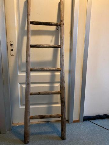 Houten Ladder Handdoekenrek Decoratie beschikbaar voor biedingen