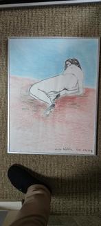 tekening van naakt, Ophalen