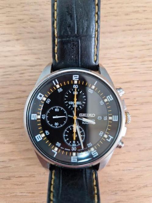 Seiko chronograph SNDC89P2, 40mm, Sieraden, Tassen en Uiterlijk, Horloges | Heren, Zo goed als nieuw, Polshorloge, Seiko, Staal