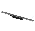 TECEdrainprofile met afvoer 100cm - geborsteld Zwart Chroom, Ophalen of Verzenden, Zo goed als nieuw, Chroom, Douche