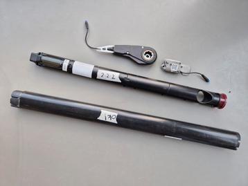 VanMoof onderdelen; accu, kicklock, shifter, koplamp, etc.. beschikbaar voor biedingen