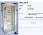 Schavis douchecabine stoomcabine, Huis en Inrichting, Ophalen, Overige typen, 50 tot 100 cm, Zo goed als nieuw