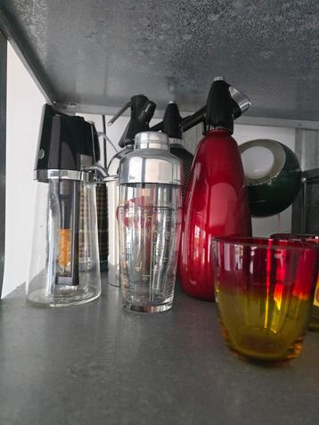 Vintage Arcoroc Frankrijk glas Cocktail Shaker €15 beschikbaar voor biedingen