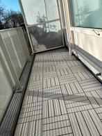 Ikea runnen vlonders beige 13m2, Tuin en Terras, Terrasdelen en Vlonders, Ophalen of Verzenden, Zo goed als nieuw, Kunststof