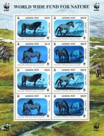 2000 Mongolië Fauna Przewalski paarden, Ophalen of Verzenden, Dier of Natuur, Postfris
