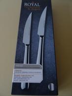 2 Kempen & Begeer - keukenmessen NIEUW in doos., Huis en Inrichting, Keuken | Bestek, Verzenden, Nieuw, Rvs of Chroom, Vaatwasserbestendig