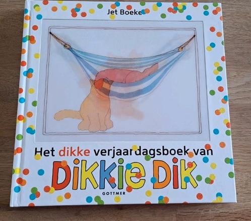Dikkie Dik - Het dikke verjaardagsboek van Dikkie Dik, Boeken, Kinderboeken | Baby's en Peuters, Zo goed als nieuw, Ophalen of Verzenden